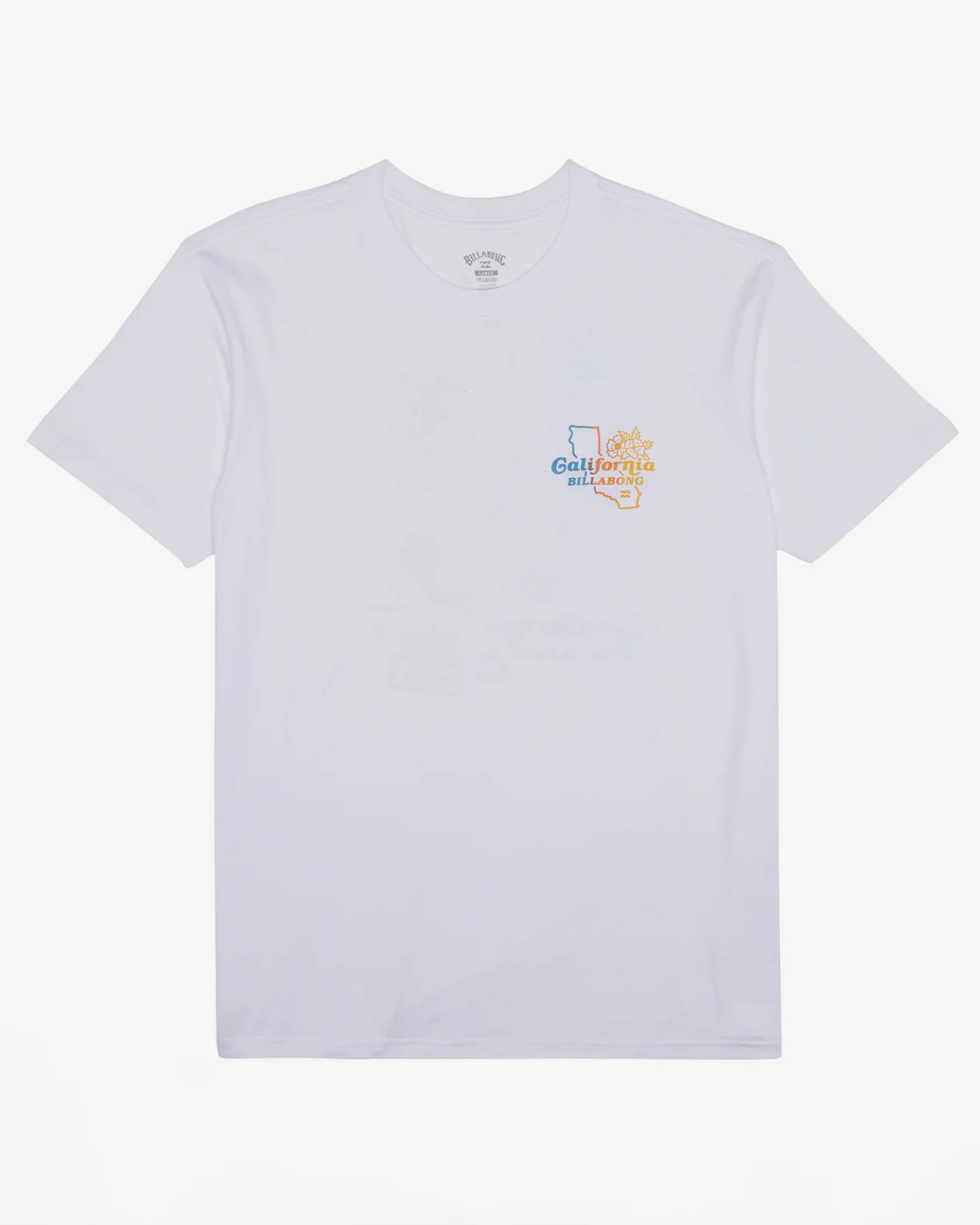 Billabong Handkie California Short Sleeve T-Shirt - White -Biliabong Outlet