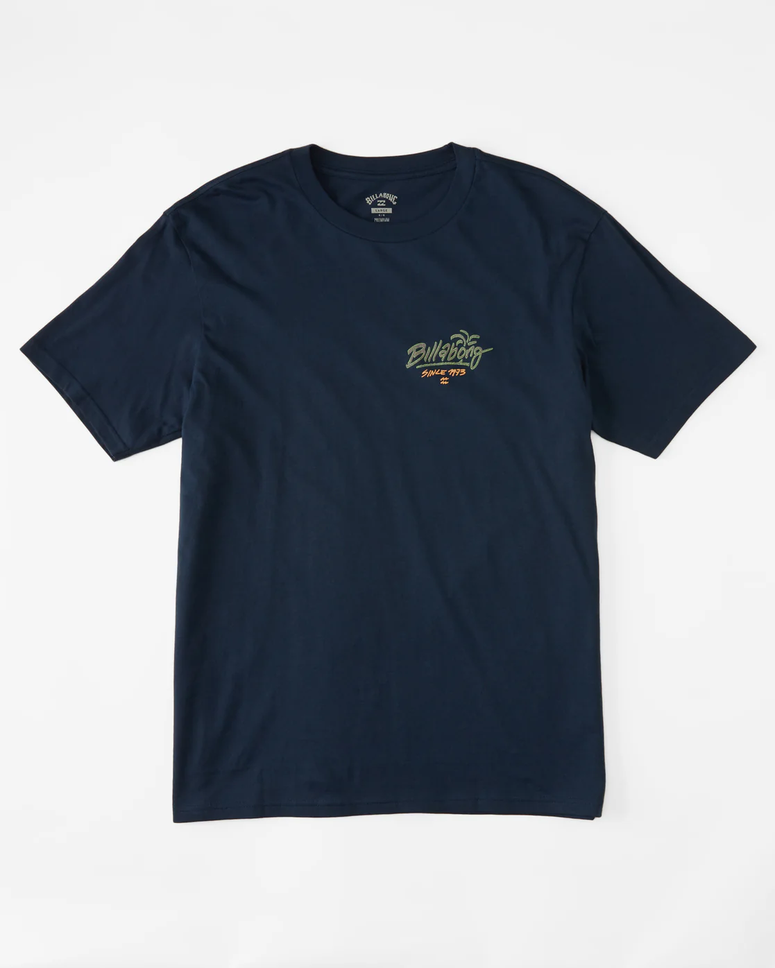 Billabong Lounge Short Sleeve T-Shirt - Dark Blue -Biliabong Outlet