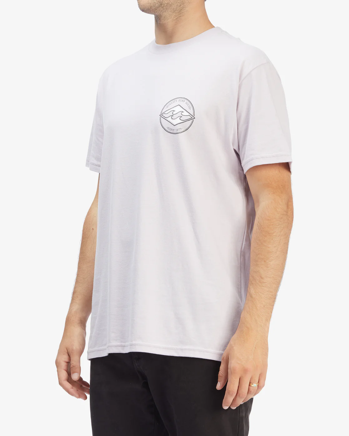 Billabong Rotor Diamond Short Sleeve T-Shirt - Light Lavender -Biliabong Outlet