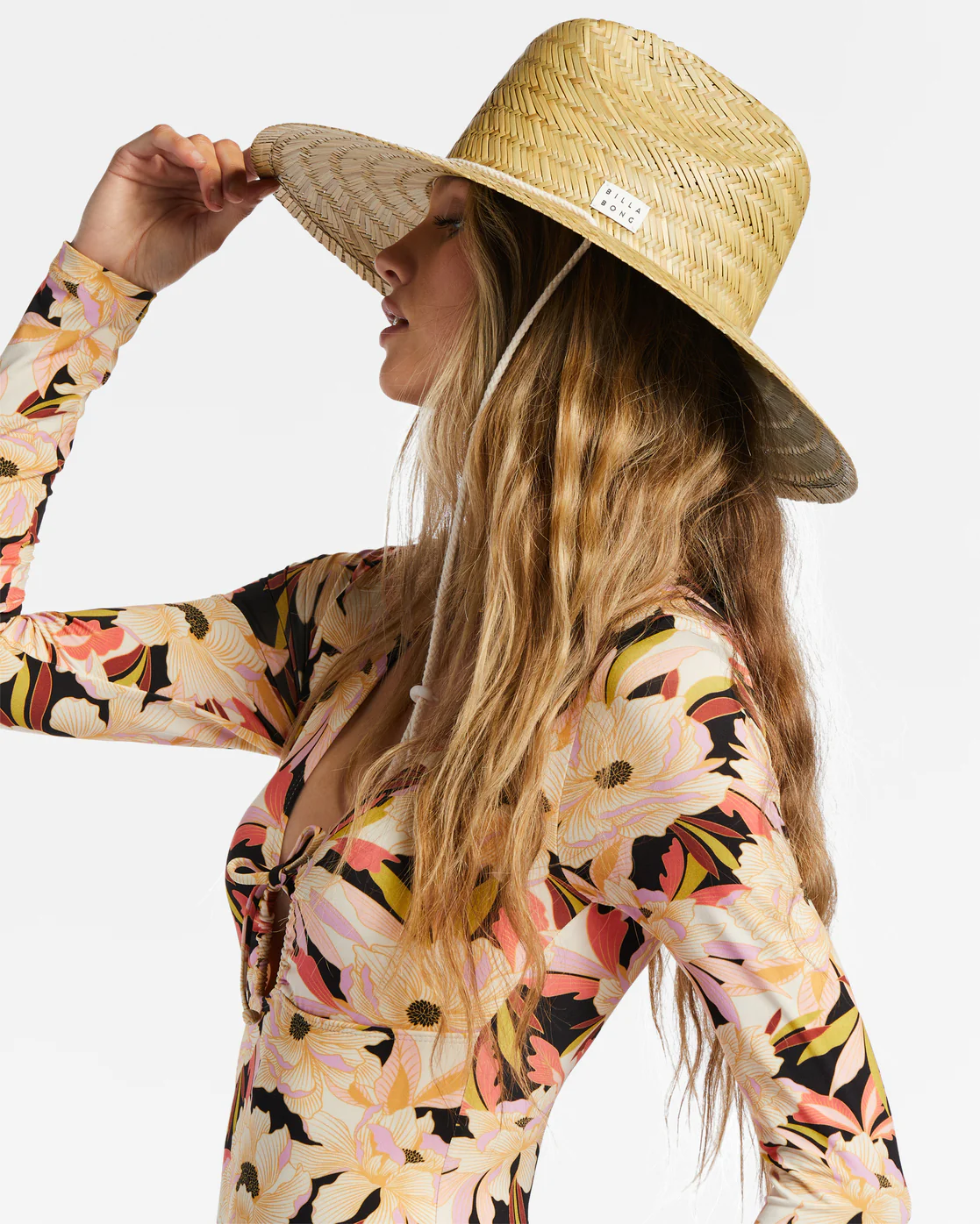 Billabong New Comer Straw Hat - Natural -Biliabong Outlet