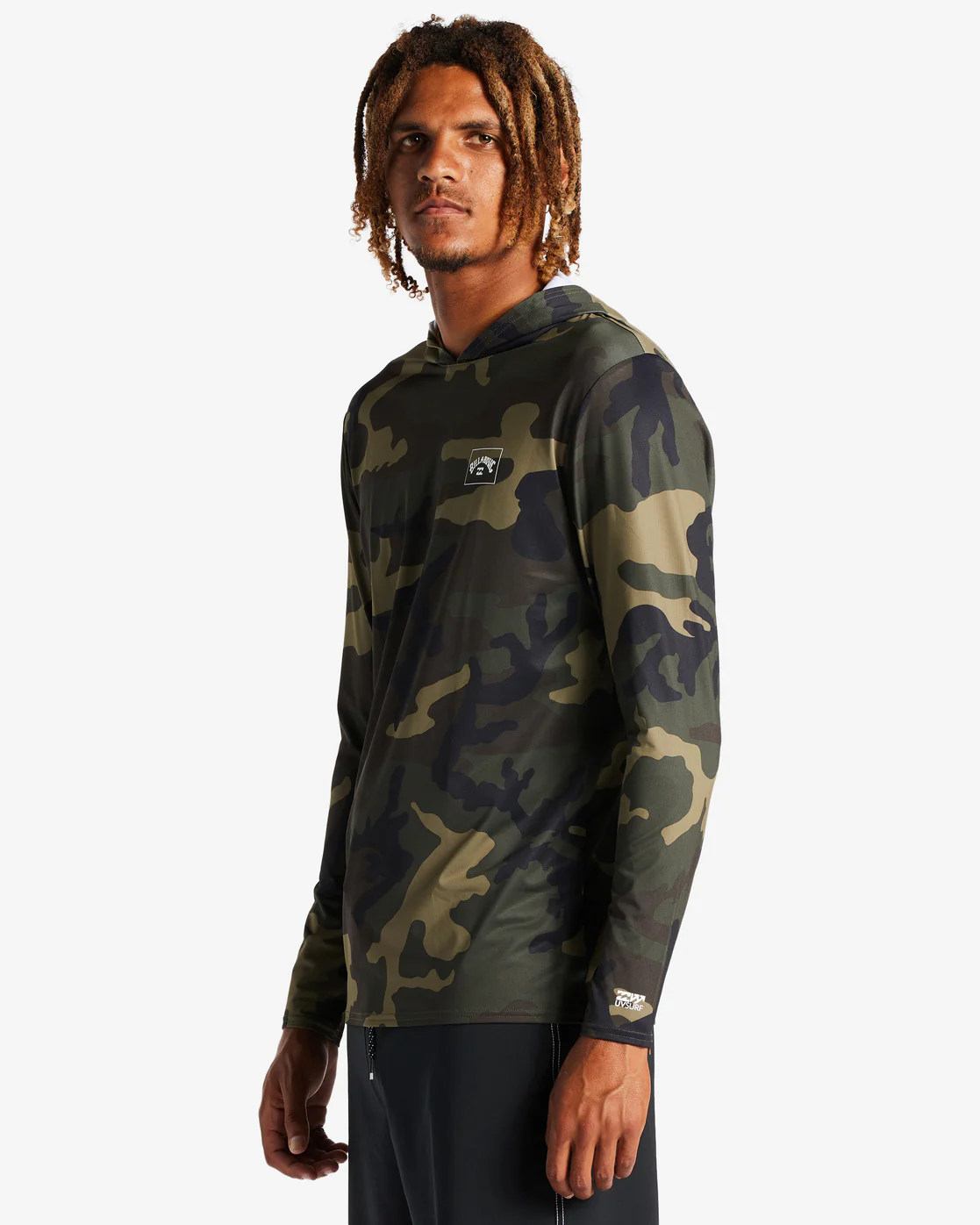 Billabong Arch Mesh Hooded UPF 50 Long Sleeve Rashguard - Surplus -Biliabong Outlet