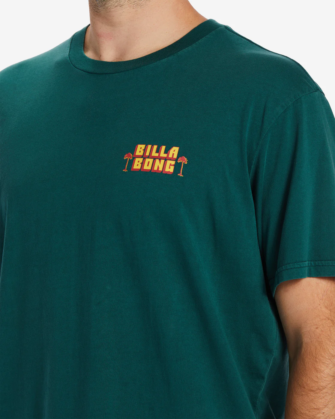 Billabong Third Eye T-Shirt - Deep Teal -Biliabong Outlet