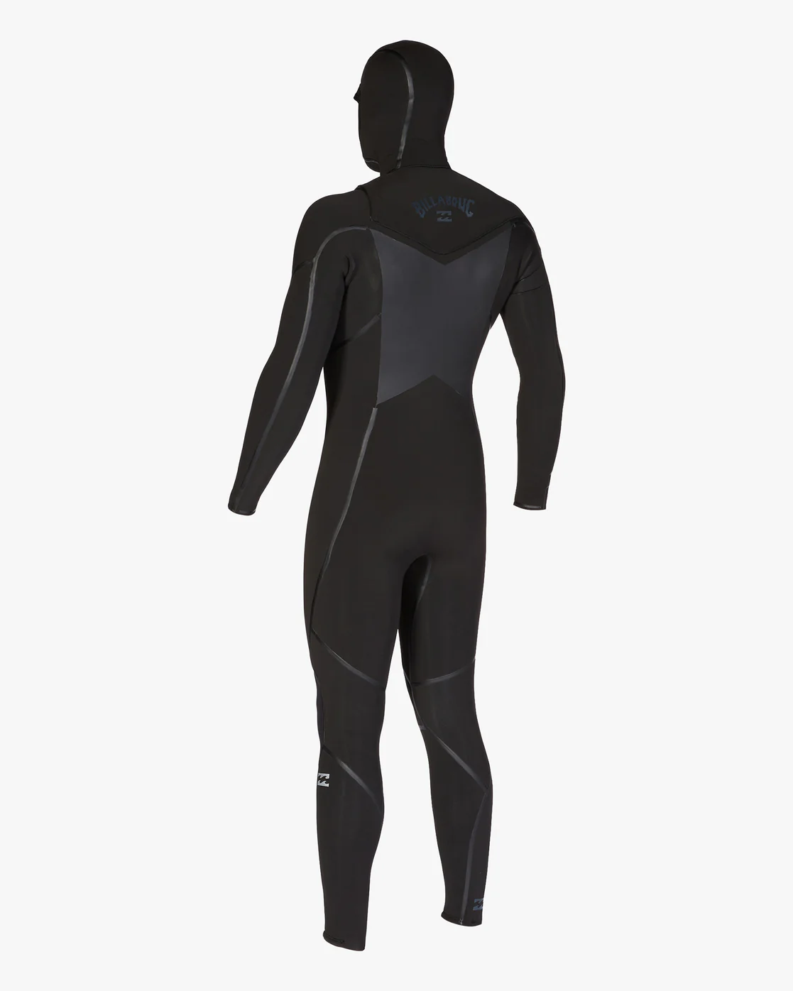 Billabong 5/4 Absolute Plus Chest Zip Hooded Full Wetsuit - Black -Biliabong Outlet