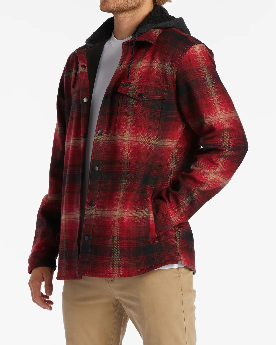 Billabong A/Div Furnace Bonded Flannel Shirt - Coral -Biliabong Outlet