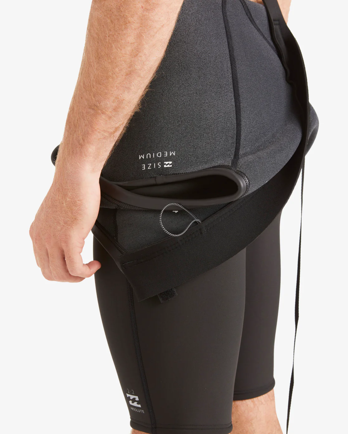 Billabong 2/2 Absolute Sleeveless Short John Spring Suit - Black -Biliabong Outlet