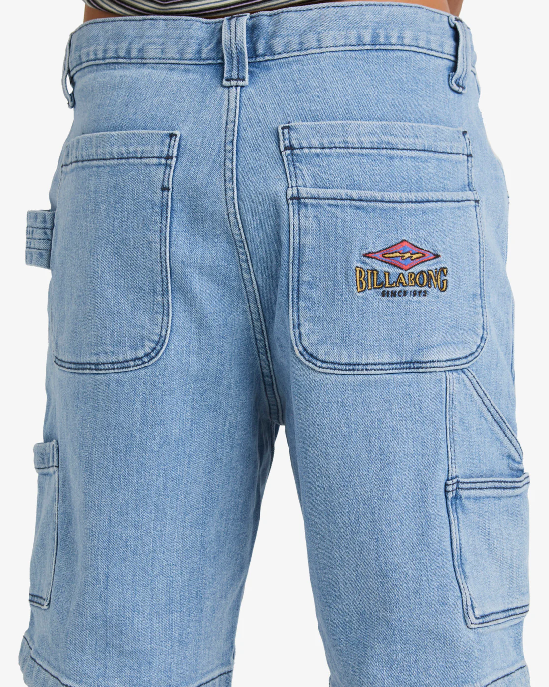 Billabong Bad Dog Denim Shorts - Indigo -Biliabong Outlet