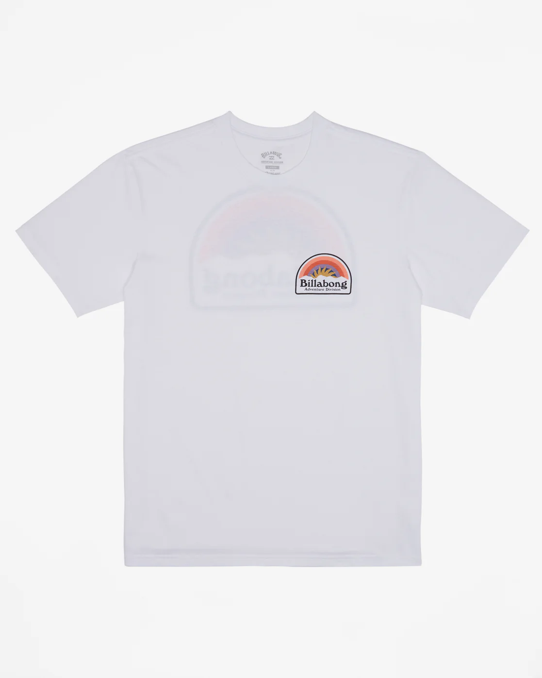 Billabong Sun Up Short Sleeve T-Shirt - White -Biliabong Outlet