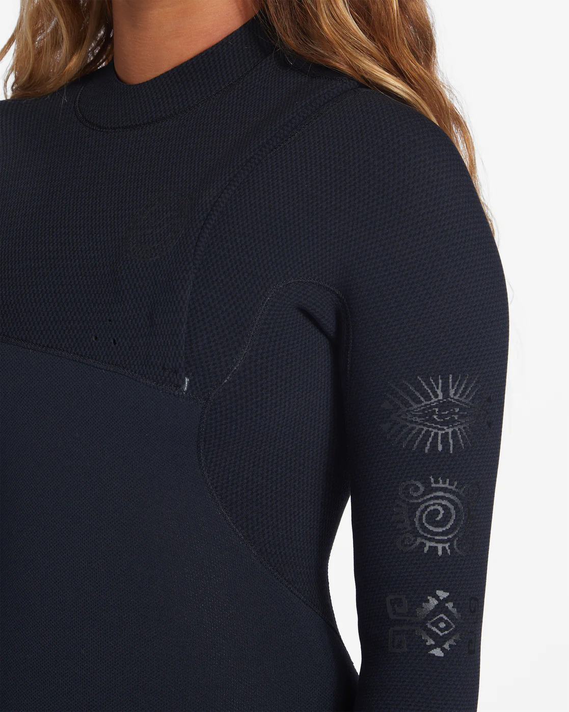 Billabong 3/2mm Salty Dayz Natural Zipperless Wetsuit - Black -Biliabong Outlet