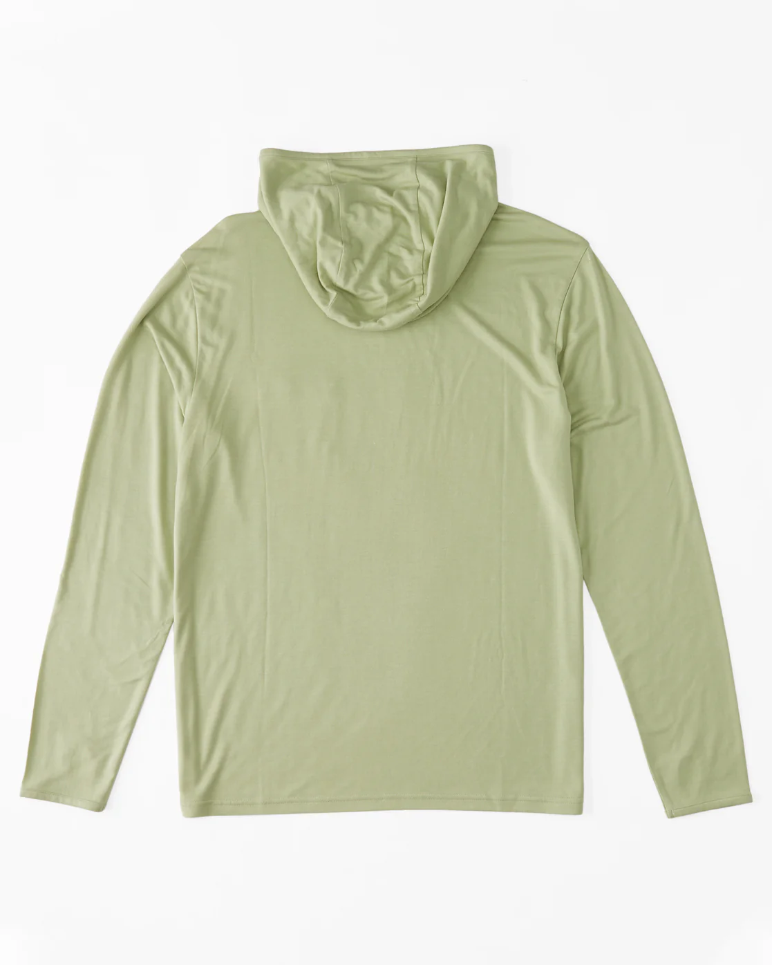Billabong Eclipse Hooded Long Sleeve Surf T-Shirt - Light Sage -Biliabong Outlet