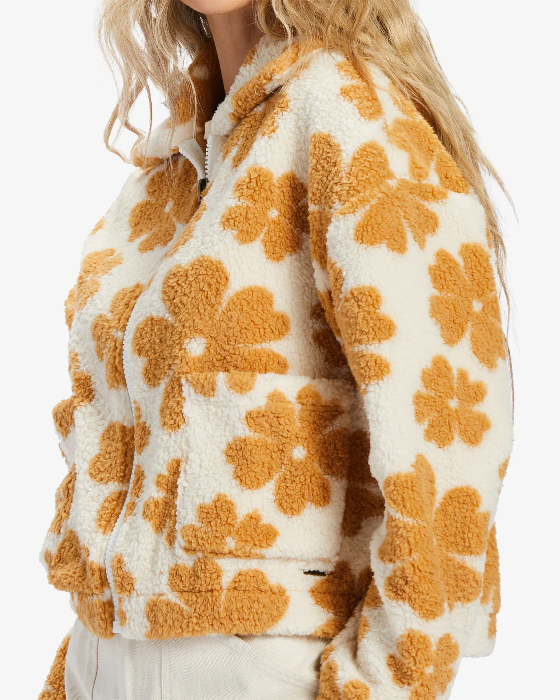 Billabong Cozy All Day Crew Neck Sweatshirt - Cosmic Khaki -Biliabong Outlet