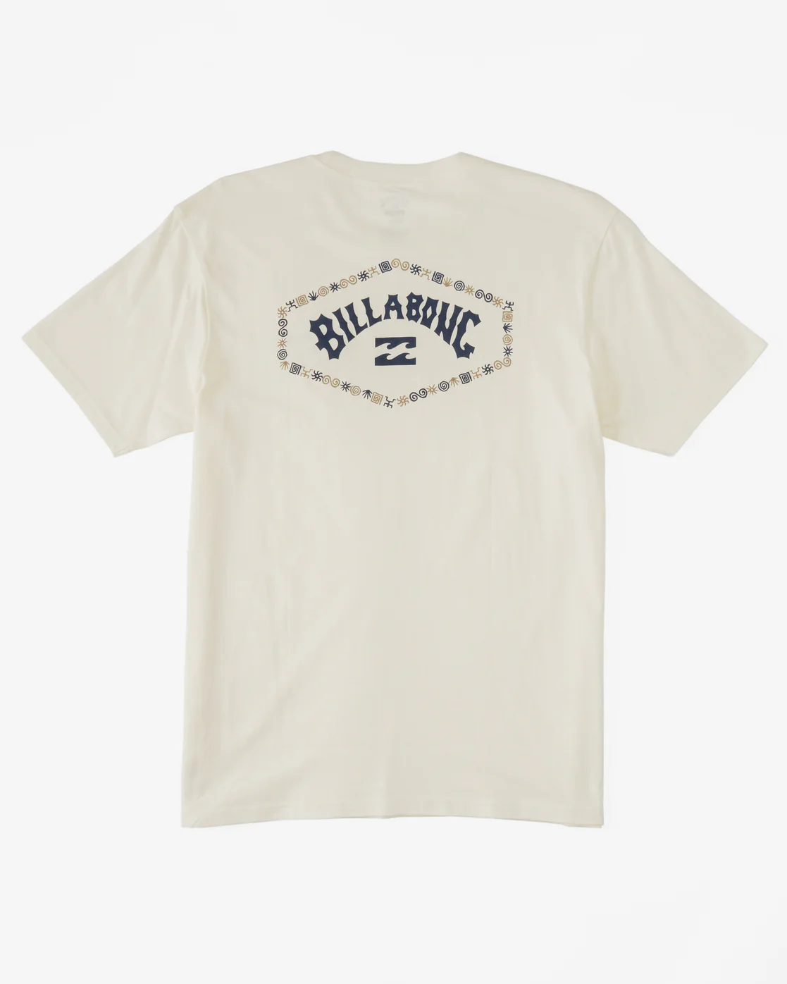 Billabong Exit Arch Short Sleeve T-Shirt - Off White -Biliabong Outlet