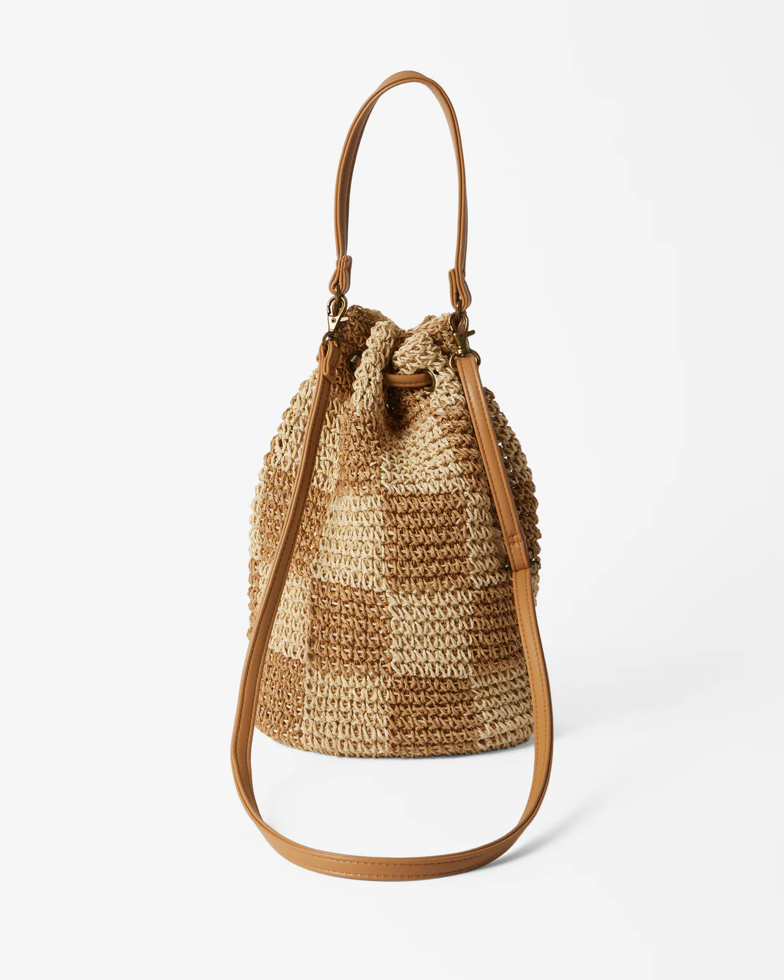 Billabong Travel More Straw Purse - Natural -Biliabong Outlet