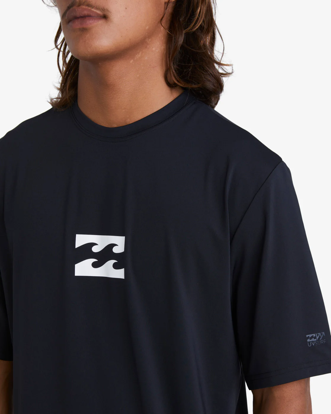 Billabong All Day Wave Loose Fit Short Sleeve Surf Tee - Black -Biliabong Outlet