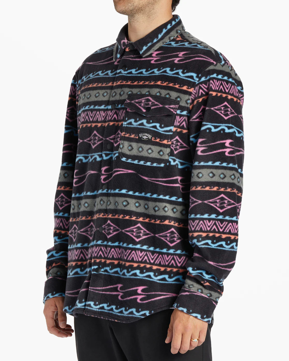 Billabong A/Div Furnace Flannel Shirt - Purple Ash -Biliabong Outlet