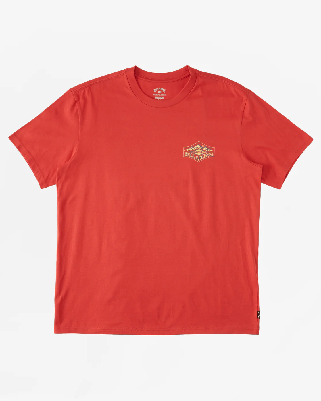 Billabong Summit Short Sleeve T-Shirt - Coral -Biliabong Outlet