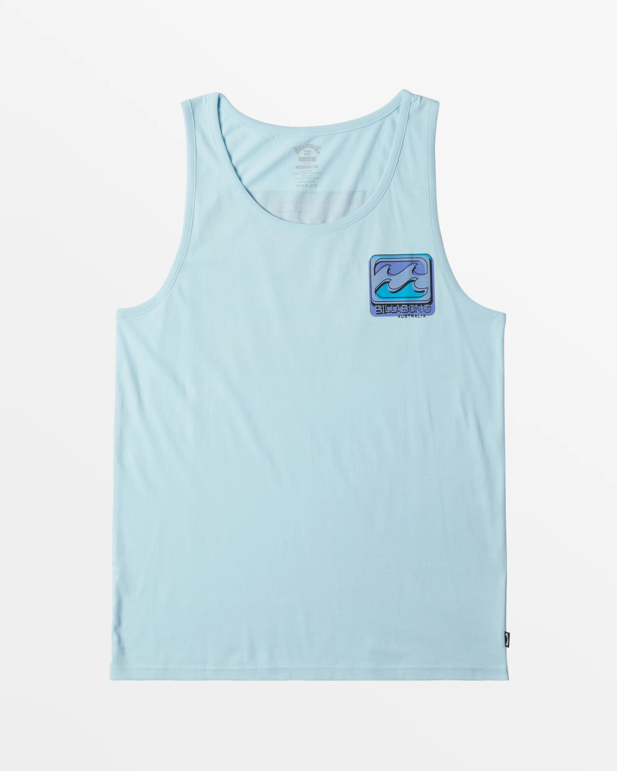 Billabong Boy's Crayon Wave Tank Top - Coastal -Biliabong Outlet