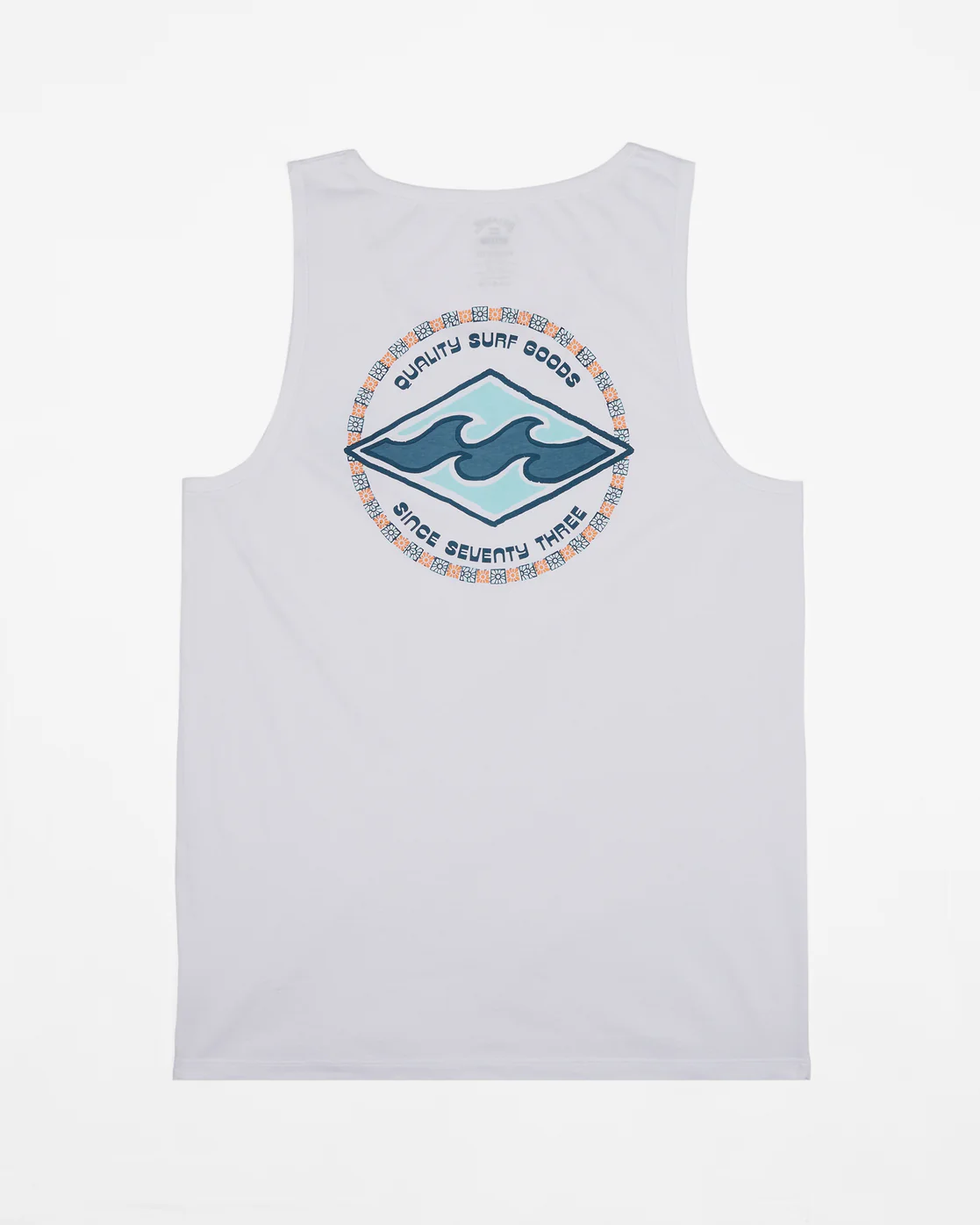 Billabong Rotor Diamond Tank - White -Biliabong Outlet