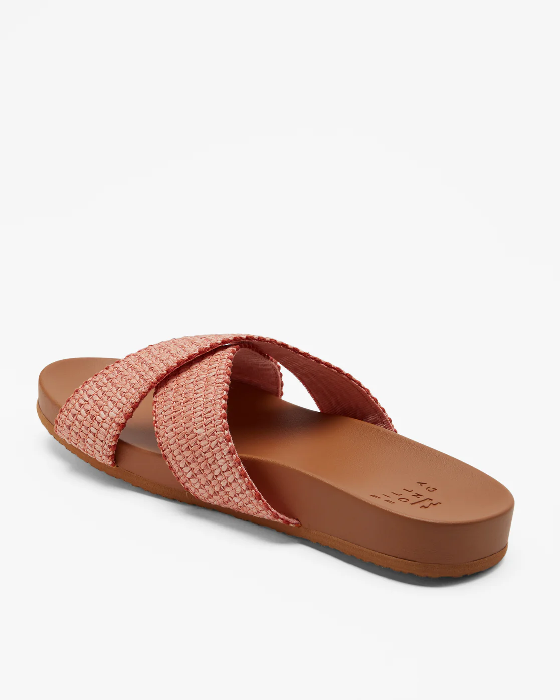 Billabong Avila Slide Sandals - Sweet Peach -Biliabong Outlet