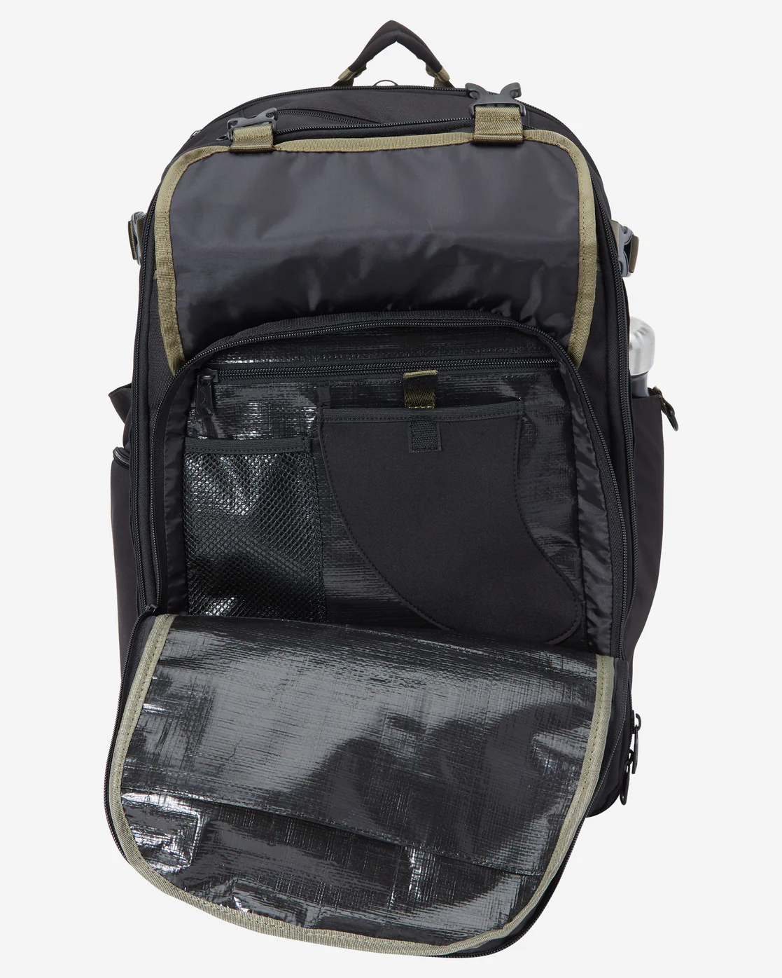 Billabong Surftrek Explorer 32L Large Travel Backpack - Black | Billabong Backpack -Biliabong Outlet