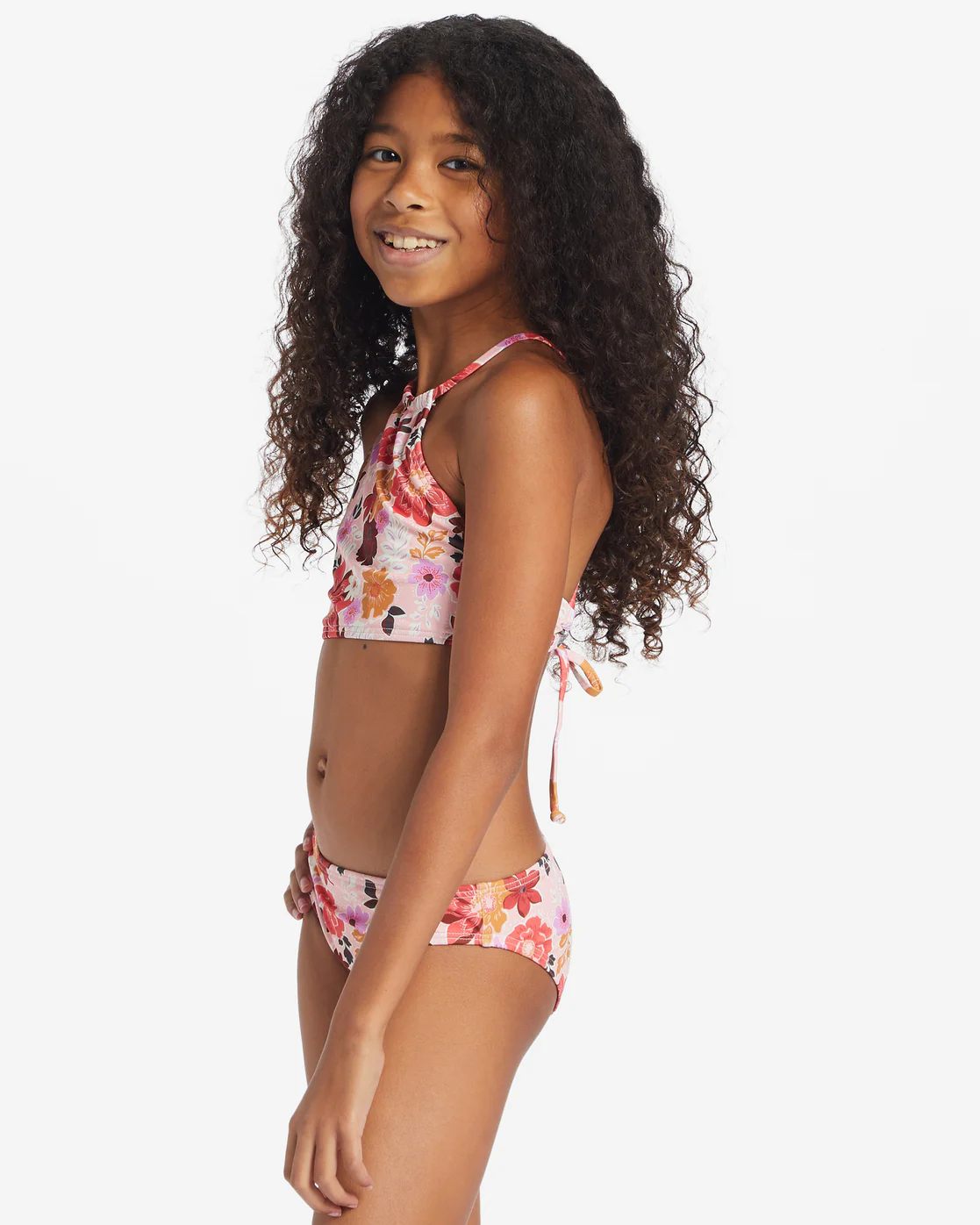Billabong Girls A Dream Away High Neck Set Bikini Set - Multi -Biliabong Outlet