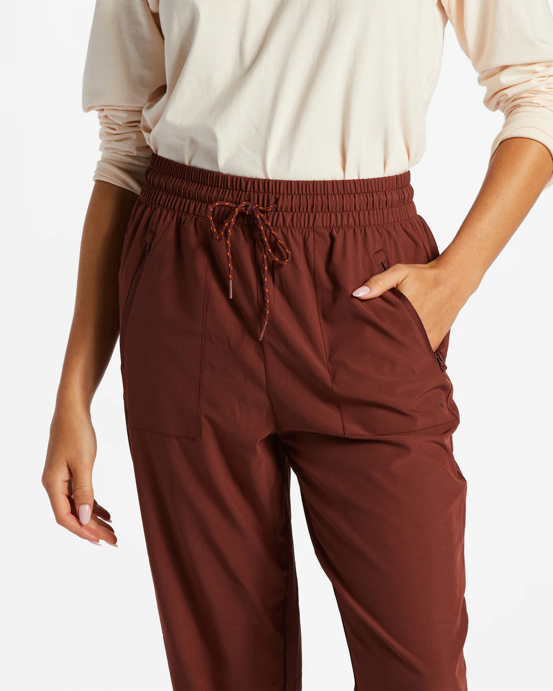 Billabong A/Div Canyon Jogger Sweatpants - Rosewood -Biliabong Outlet