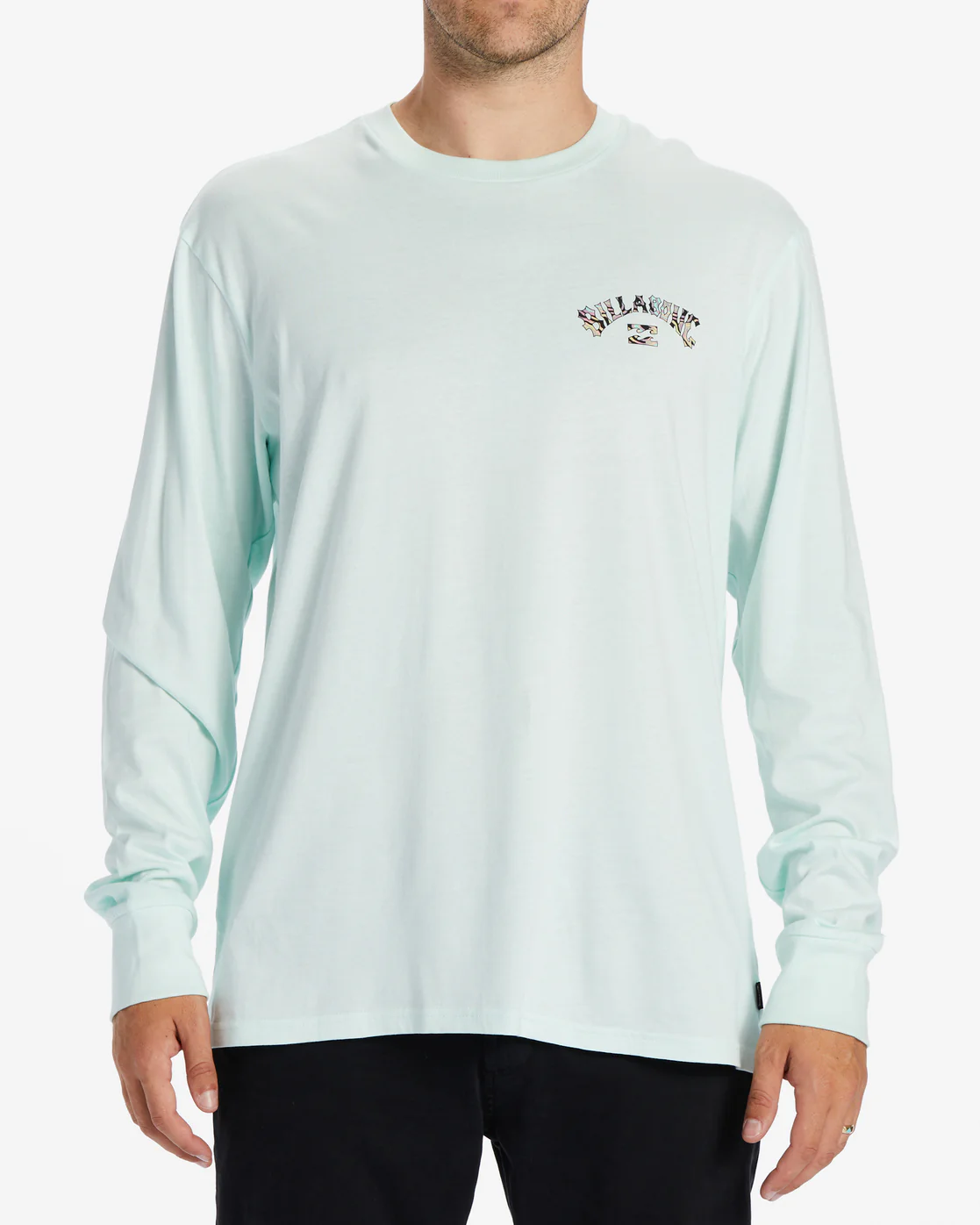 Billabong Arch Fill Long Sleeve T-Shirt - Seaglass -Biliabong Outlet