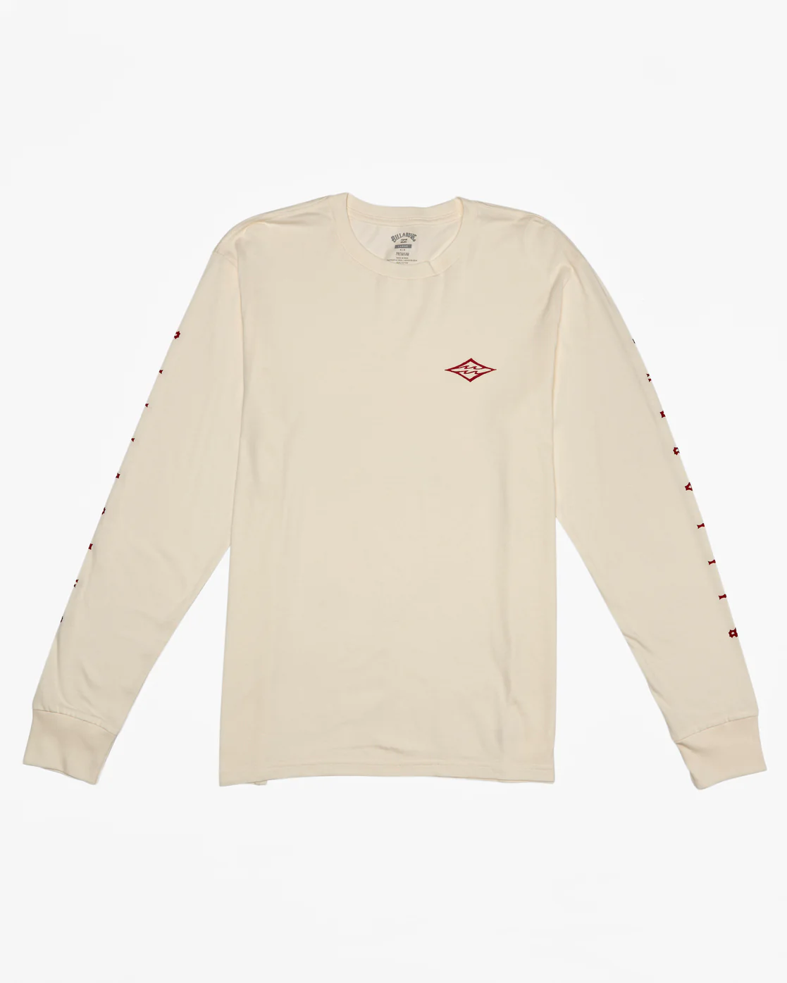 Billabong Unity Long Sleeve T-Shirt - Off White -Biliabong Outlet