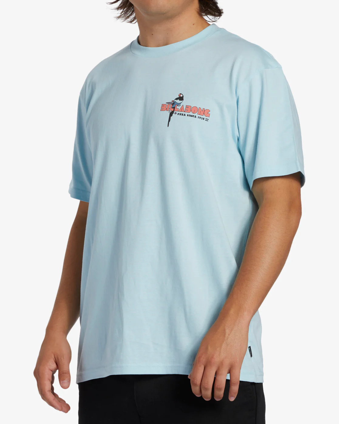 Billabong Lounge Short Sleeve T-Shirt - Coastal -Biliabong Outlet