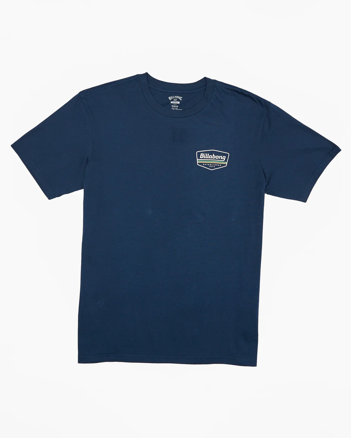 Billabong Walled T-Shirt - Dark Blue -Biliabong Outlet