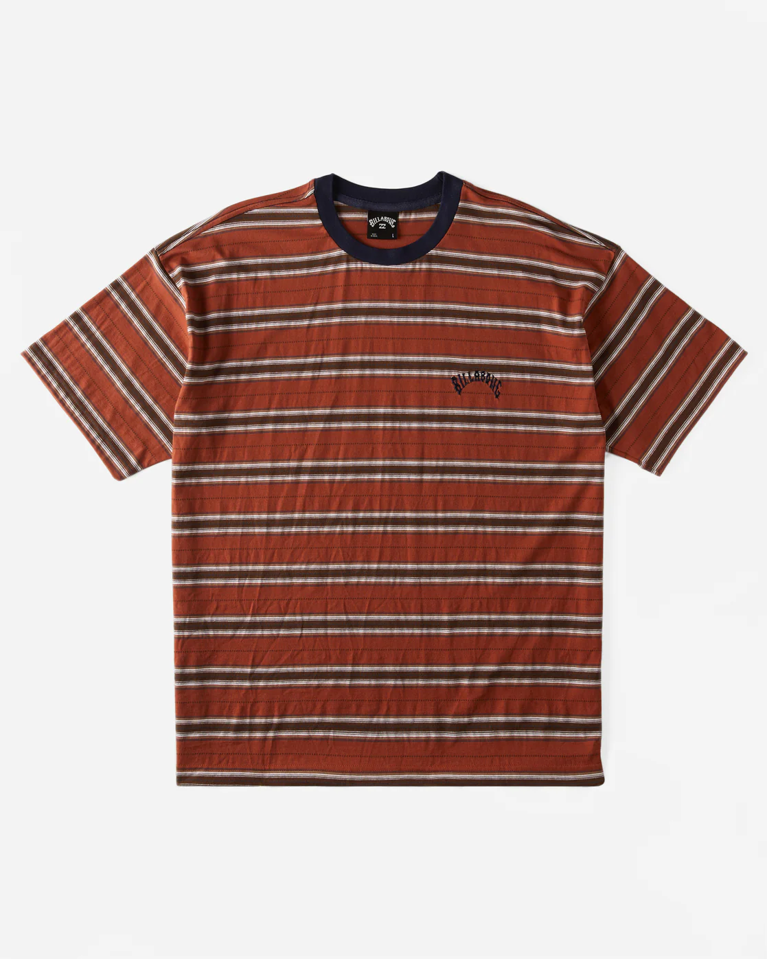Billabong Baxter Crew Knit - Rust -Biliabong Outlet