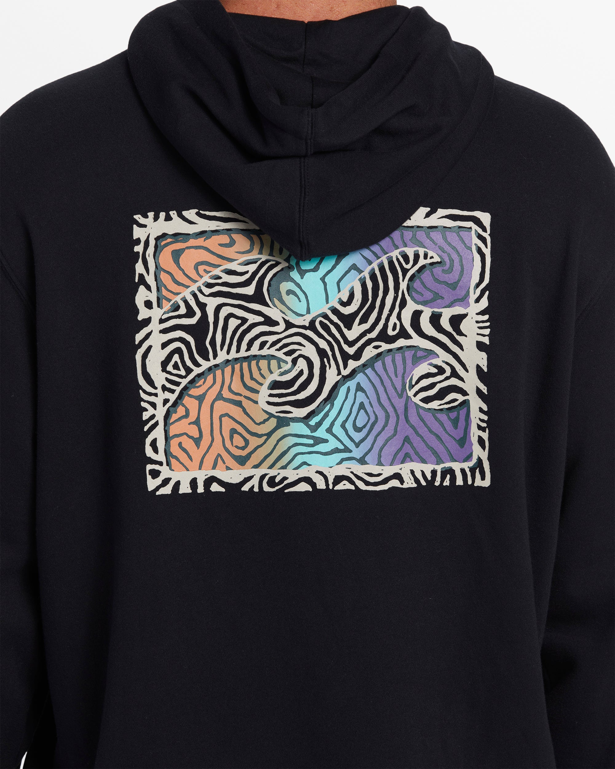 Billabong Shorebird Pullover Sweatshirt - Black -Biliabong Outlet
