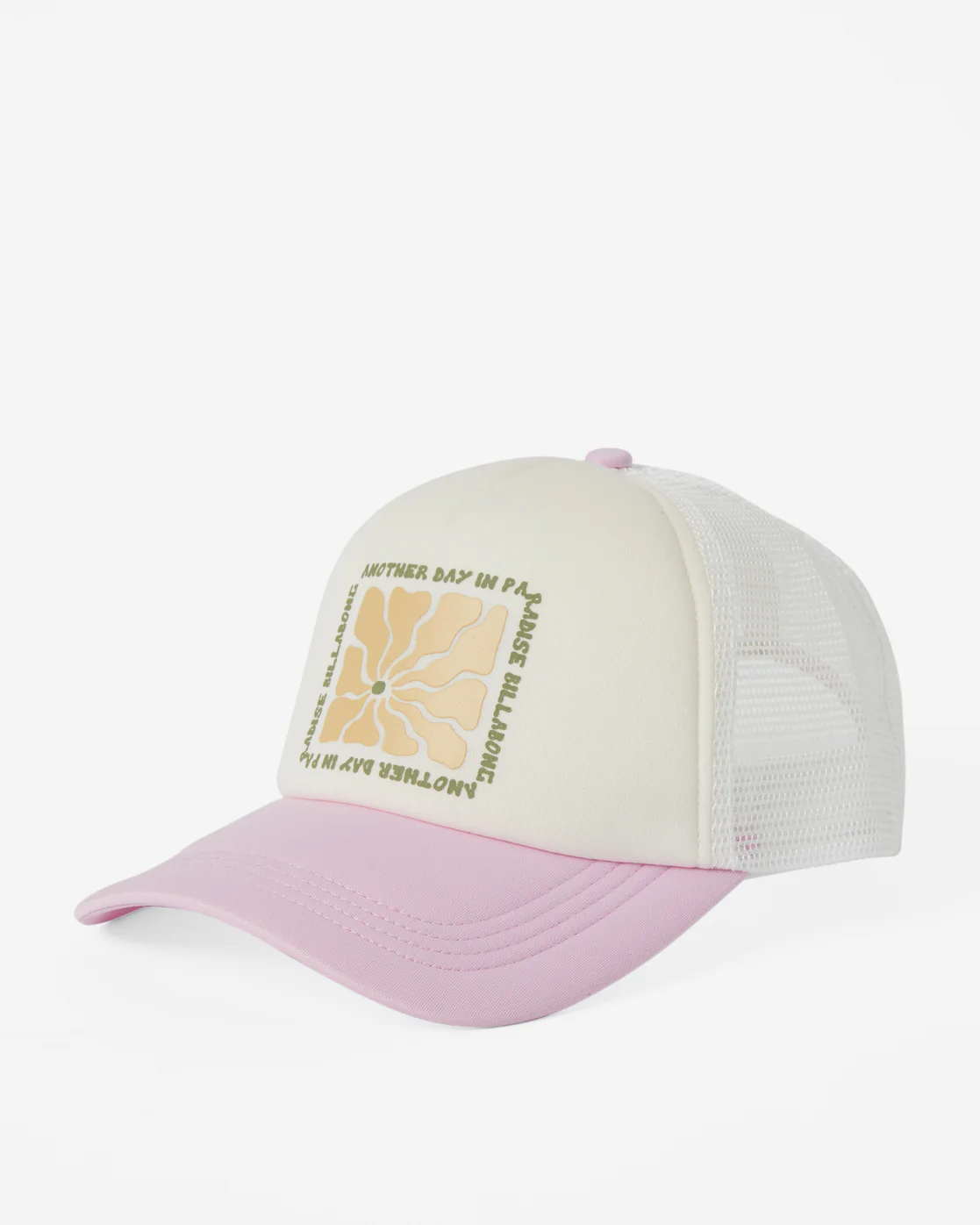 Billabong Across Waves Trucker Hat - Lavender Kiss -Biliabong Outlet