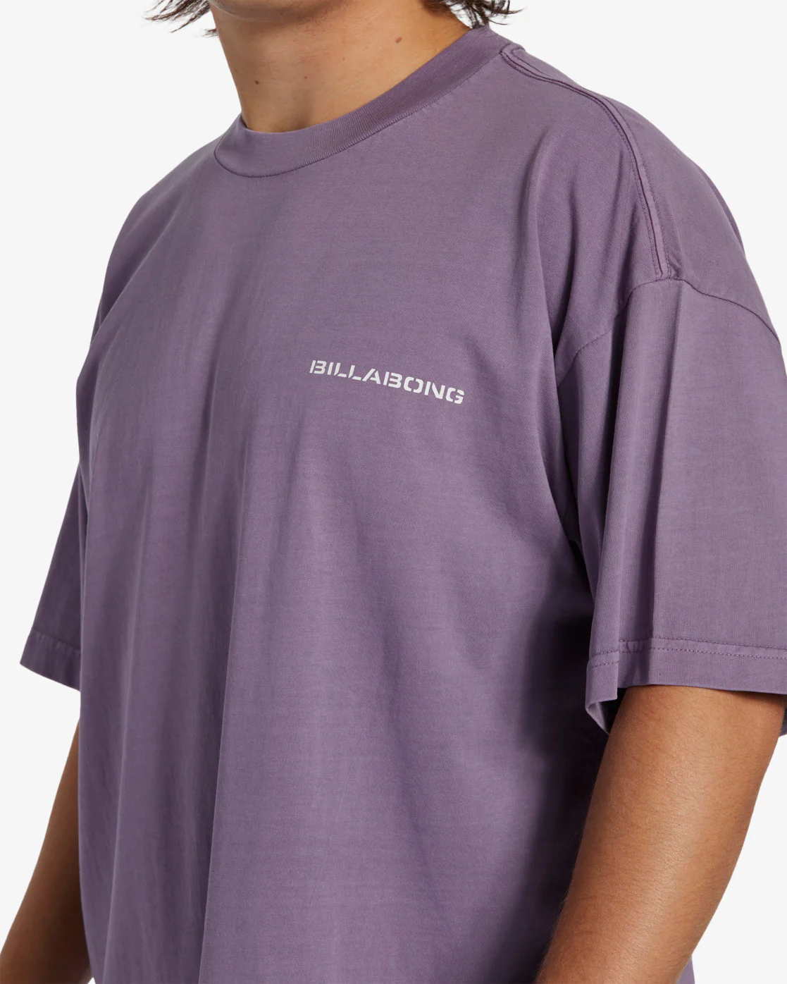 Billabong Paradise Burning OG Short Sleeve Wave Washed T-Shirt - Washed Violet -Biliabong Outlet