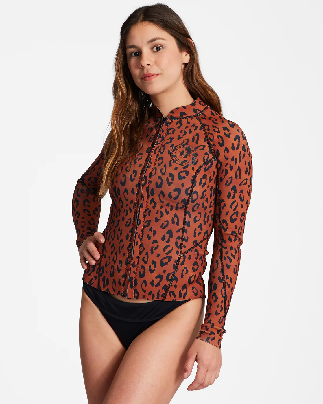 Billabong 1mm Peeky Wetsuit Jacket - Spotted -Biliabong Outlet