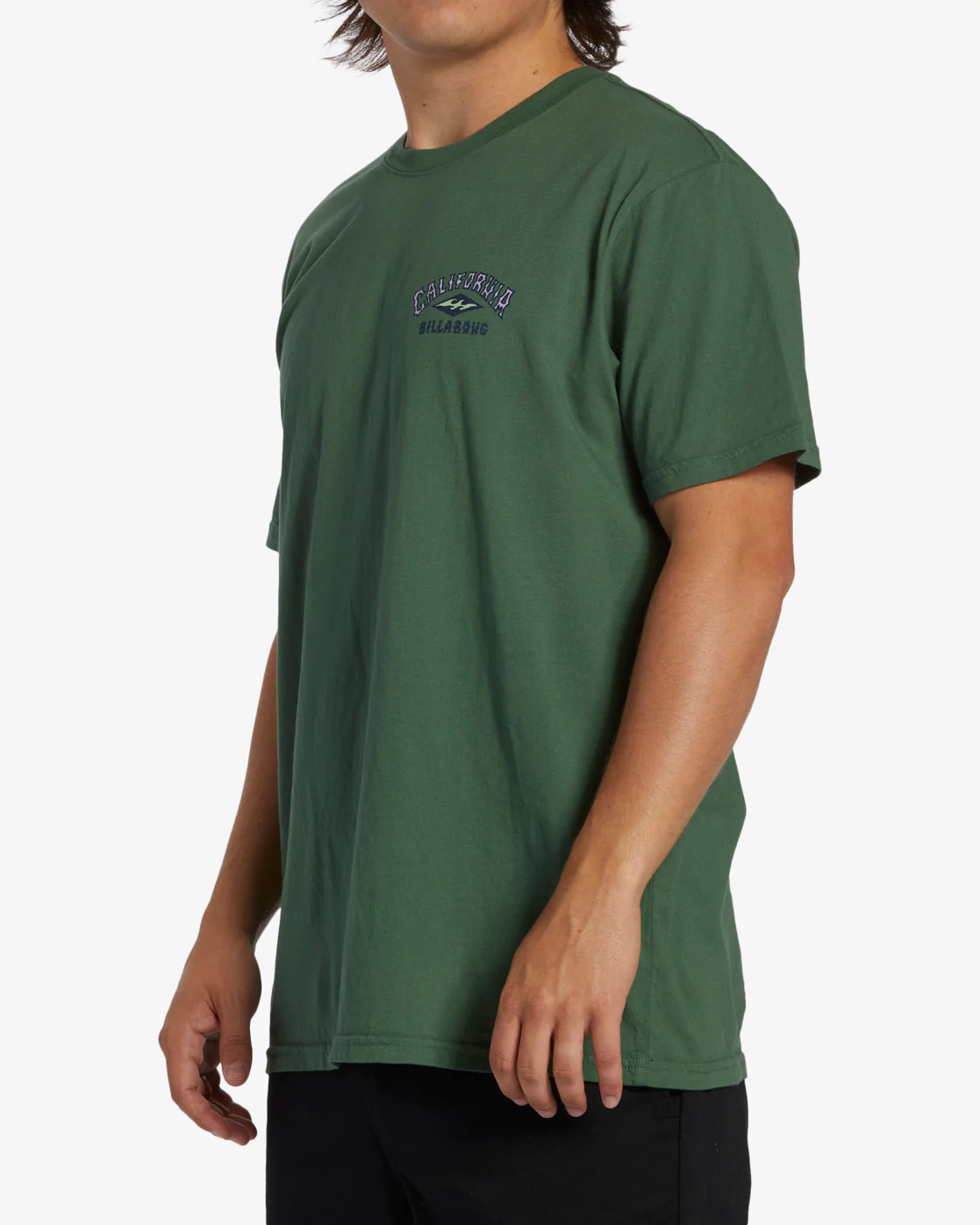 Billabong Arch California Short Sleeve T-Shirt - Sage -Biliabong Outlet
