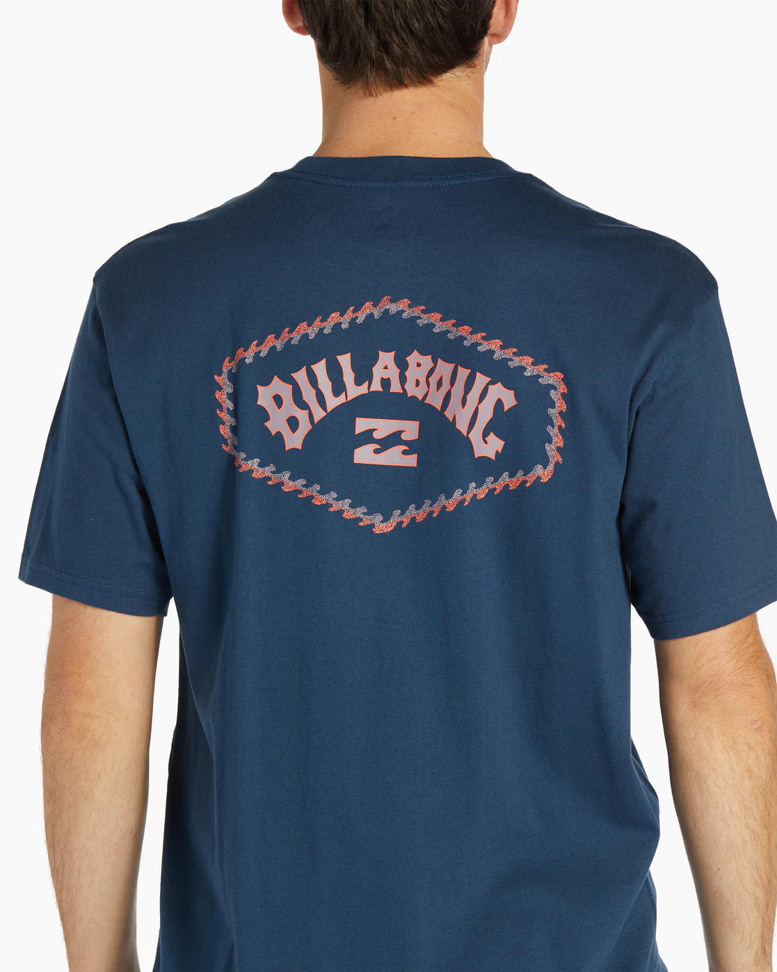 Billabong Exit Arch Short Sleeve T-Shirt - Dark Blue -Biliabong Outlet