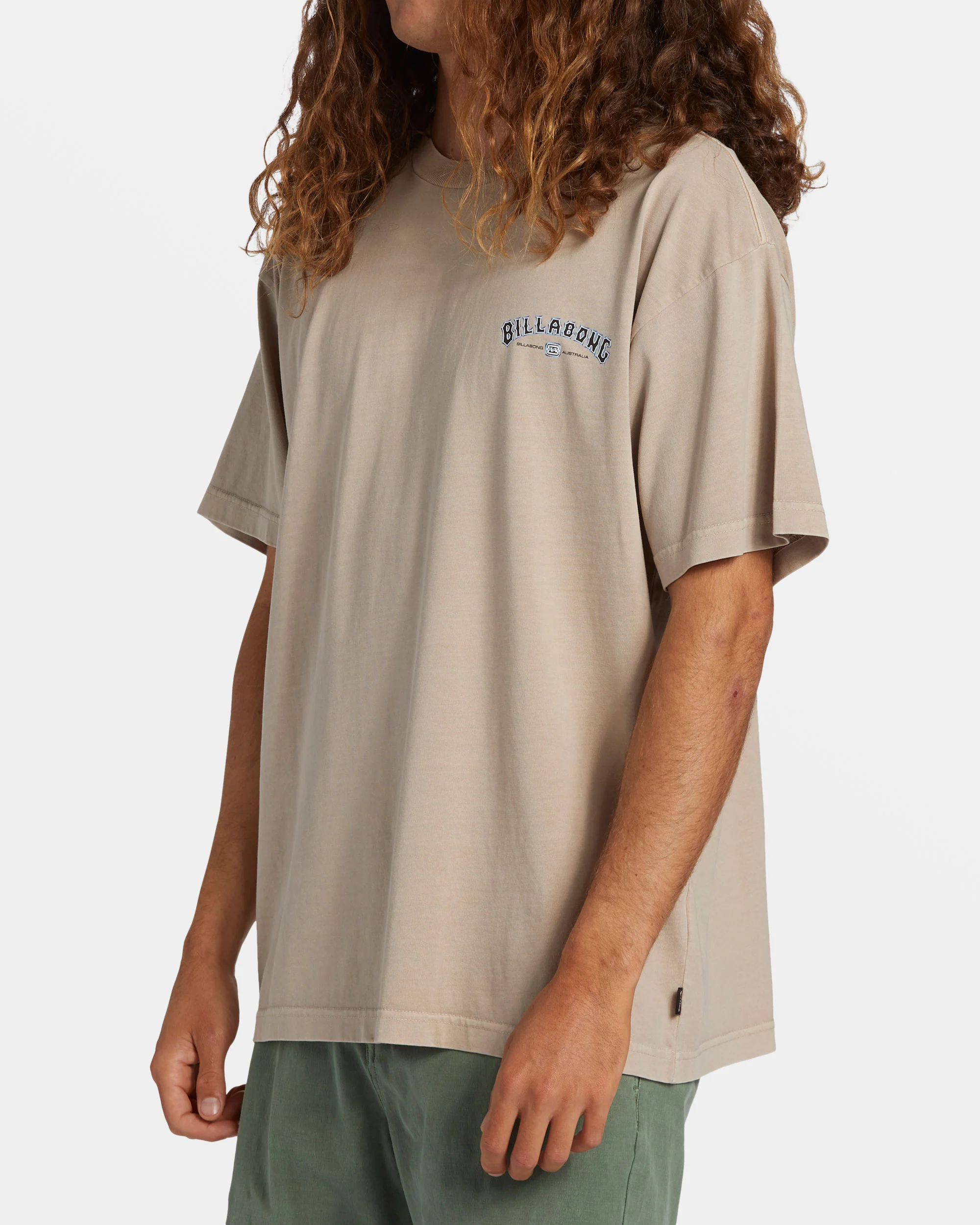 Billabong Archwave OG T-Shirt - Cream -Biliabong Outlet