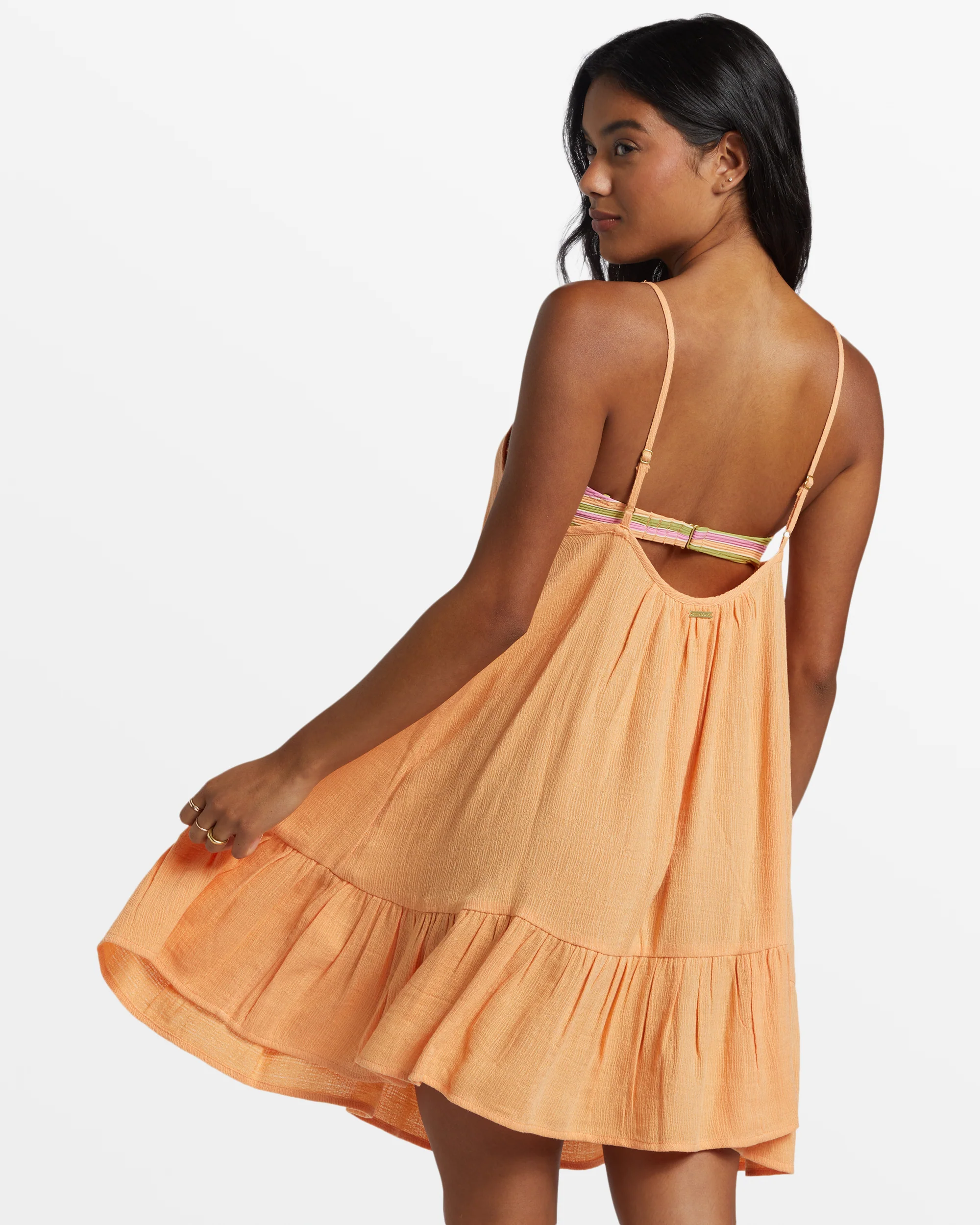 Billabong Beach Vibes Beach Cover-Up - Tangy Peach -Biliabong Outlet