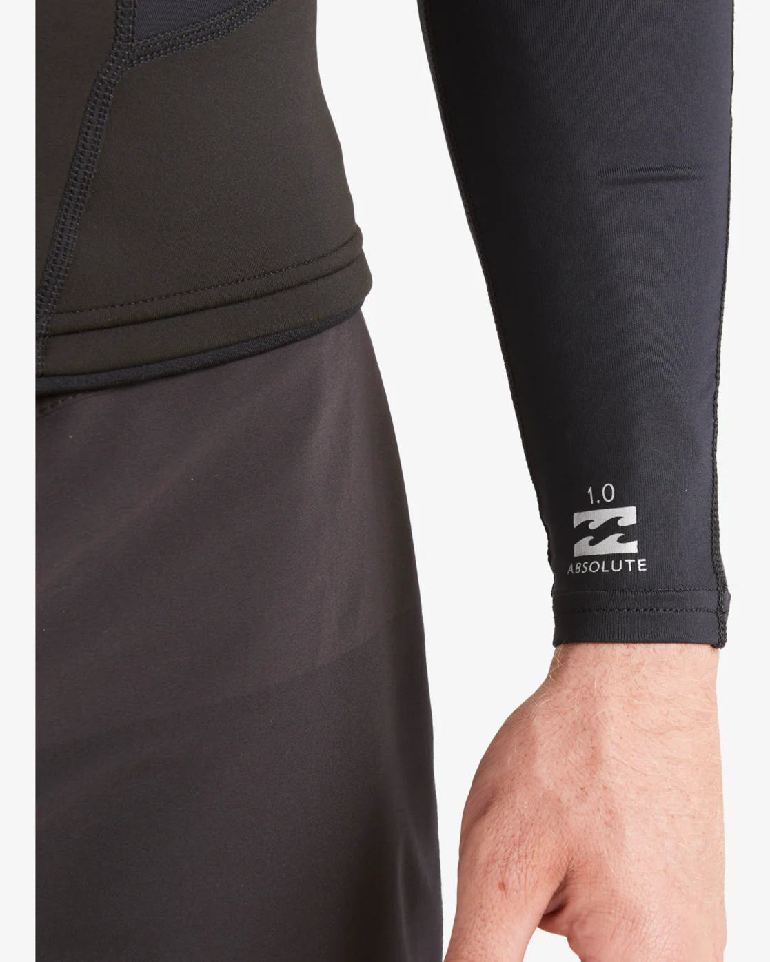 Billabong 1mm Absolute Poly Lite Wetsuit Jacket - Black -Biliabong Outlet