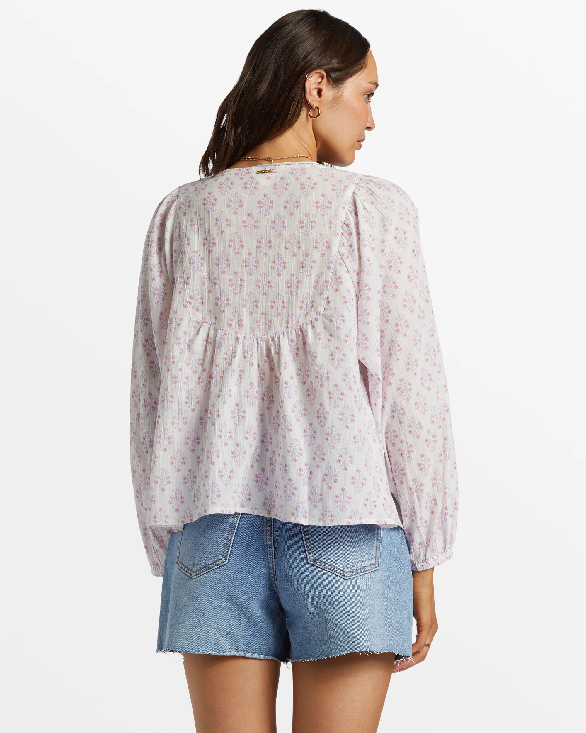 Billabong Ambers Relaxed Long Sleeve Shirt - Tulip -Biliabong Outlet