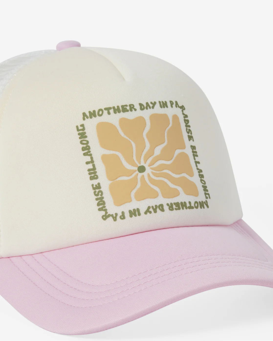 Billabong Across Waves Trucker Hat - Lavender Kiss -Biliabong Outlet