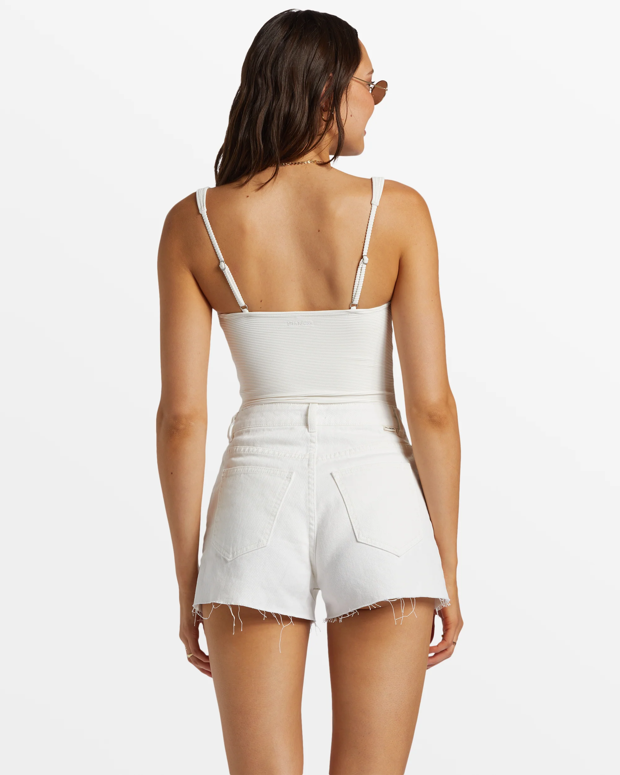 Billabong High Tides Short Denim Shorts - Salt Crystal -Biliabong Outlet