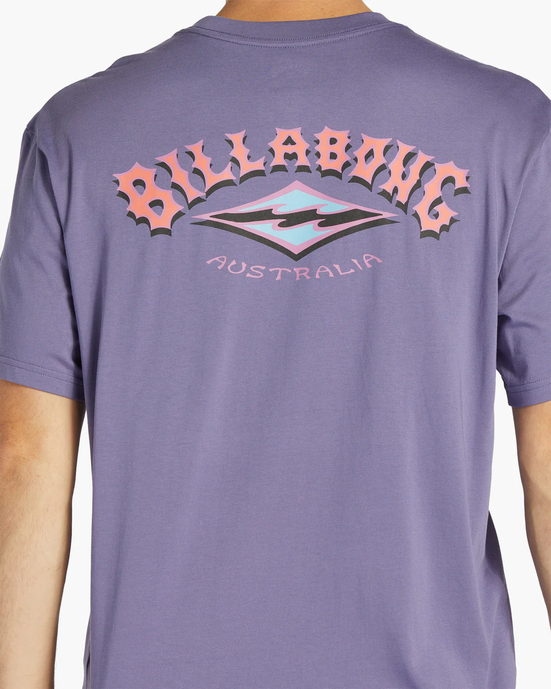 Billabong A/Div Arch Short Sleeve T-Shirt - Dusty Grape -Biliabong Outlet