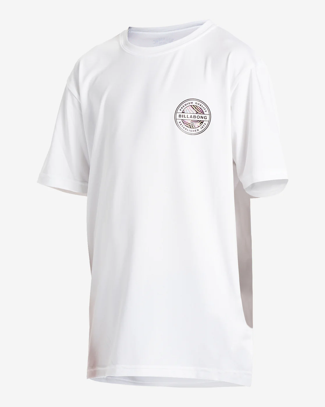 Billabong Boys (2-7) Rotor Kids Short Sleeve UPF 50 Surf T-Shirt - White -Biliabong Outlet