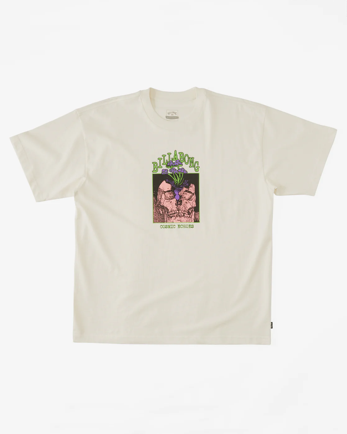 Billabong Growth OG Short Sleeve T-Shirt - Off White -Biliabong Outlet