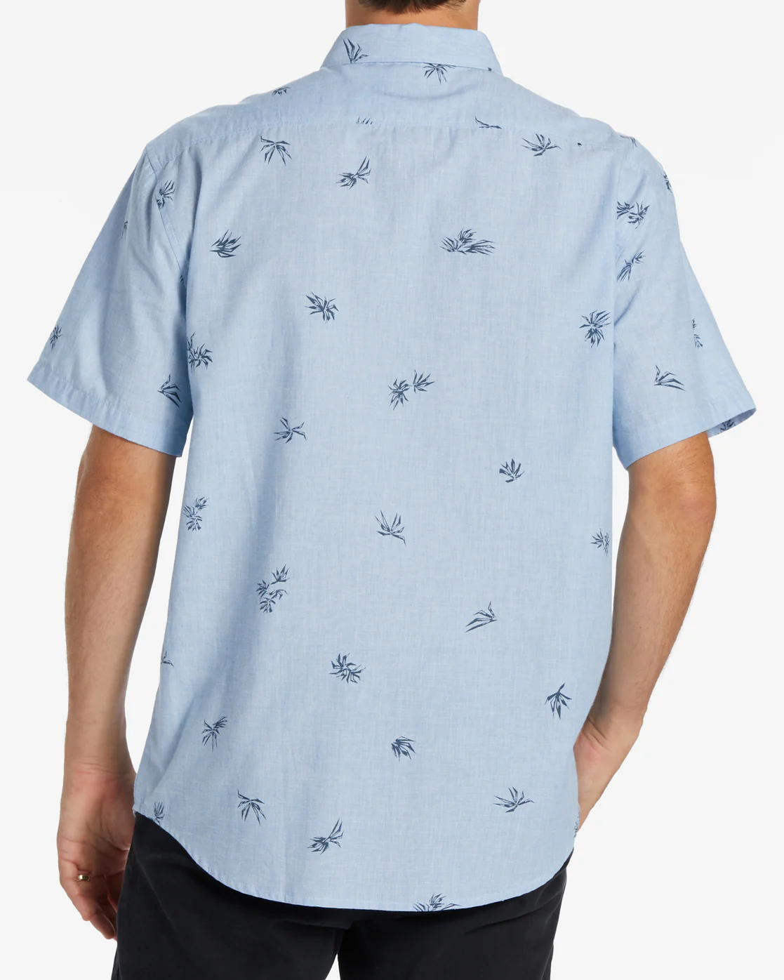 Billabong Sundays Mini Short Sleeve Shirt - Sky Blue -Biliabong Outlet