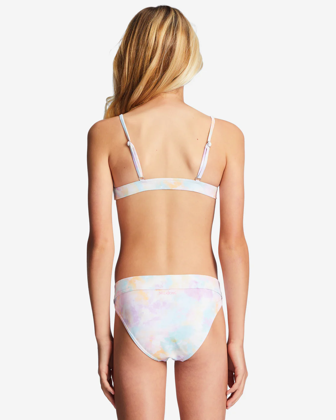 Billabong Girls 4-16 Time For Tie Dye Triangle Two-Piece Bikini Set - Multi -Biliabong Outlet