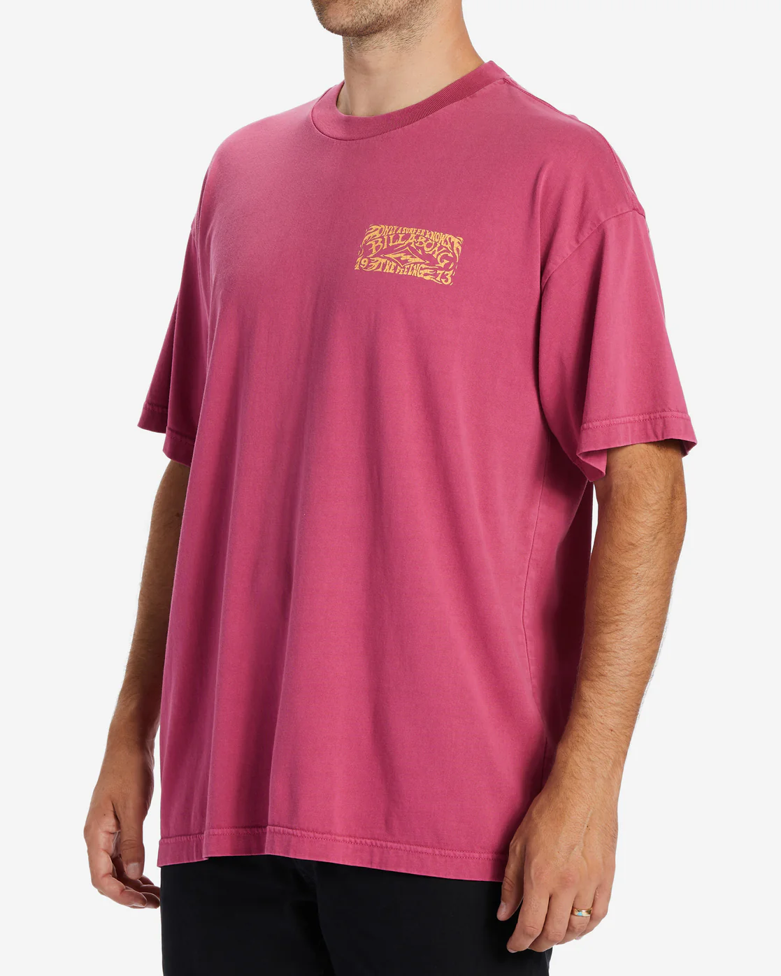 Billabong Arch Wave T-Shirt - Wild Berry -Biliabong Outlet