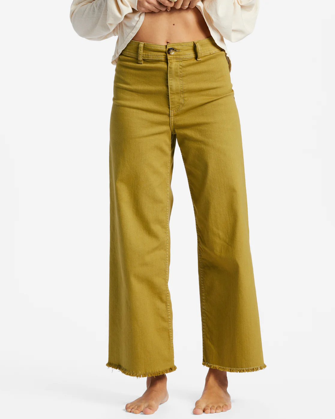 Billabong Free Fall High-Waist Pants - Kiwi -Biliabong Outlet