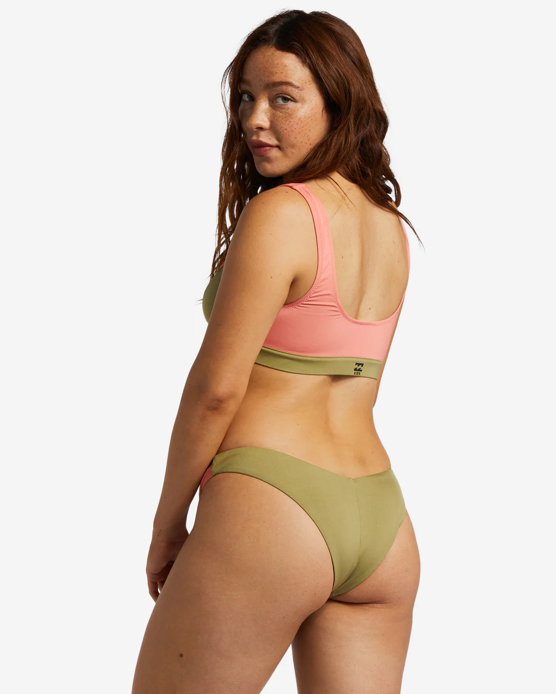 Billabong A/Div Full Tank Upf 50 Bikini Top - Cedar -Biliabong Outlet